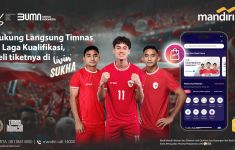 Bank Mandiri Umumkan Jual Tiket Timnas Garuda Menuju Piala Dunia 2026 di Livin’ Sukha - JPNN.com