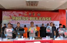 Polda Kalteng Sikat 3 Tersangka Pembobol Sekolah Lintas Provinsi - JPNN.com