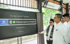 Transjakarta Resmikan Halte Simpang Ragunan Ar- Raudhah - JPNN.com