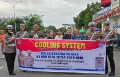 Satlantas Polresta Pekanbaru Ajak Warga di Area CFD Ciptakan Pilkada Damai - JPNN.com