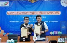 Dorong Digitalisasi Transaksi Pedagang, Bank Raya Gandeng Perumda Pasar Pakuan Jaya - JPNN.com