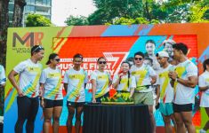 700 Runners dari 7 Komunitas Meriahkan Anniversary Muscle First - JPNN.com