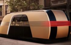 Tesla Robovan, Bus Listrik yang Punya Tampilan Retro-Futuristik - JPNN.com