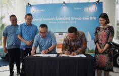 BNI & Bluebird Jalin Kerja Sama Pembayaran QRIS di Seluruh Armada - JPNN.com