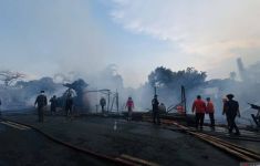 Kebakaran Besar di Tajur Bogor, Lapak Pedagang dan Rumah Warga Hangus - JPNN.com