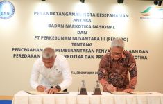 Berantas & Cegah Penyalahgunaan Narkotika, PTPN III Bersama BNN Jalin MoU - JPNN.com