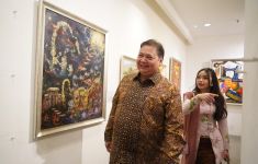 Menko Airlangga Puji Siswa SMA Gelar Pameran Seni Berkelas Nasional - JPNN.com