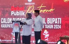 Hasil Survei, Paslon Suwarti Burlian-Thamrin Hasan Unggul Untuk Pilkada Musi Rawas - JPNN.com