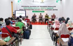 Berdayakan Guru Tunanetra, BAZNAS Gelar Pelatihan Al-Qur'an Braille di Jakarta - JPNN.com