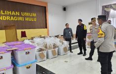 Kapolres Inhu & Tim Pamatwil Polda Riau Cek Kesiapan TPS Khusus - JPNN.com