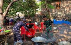 TNI AL Gelar Bakti Sosial untuk Korban Terdampak Erupsi Gunung Lebotobi Laki-laki di Flores Timur - JPNN.com