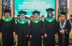 UMJ Kukuhkan Tiga Guru Besar Baru, Selamat Ibu-Ibu Profesor - JPNN.com