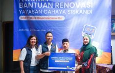 Bank Raya Lakukan Renovasi Rumah Singgah Yayasan Cahaya Srikandi - JPNN.com