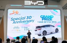 GJAW 2024, BYD Sediakan Hadiah Mobil Listrik M6 Superior - JPNN.com