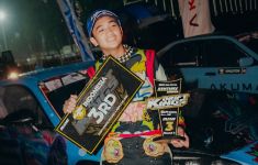 Raih Podium Drift King Asia Championship, Rofbell Sahroni Kalahkan 50 Pembalap Mancanegara - JPNN.com