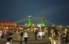 Malam Tahun Baru, Jembatan Ampera Ditutup Selama 3 Jam - JPNN.com