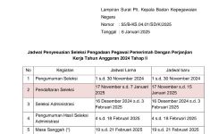 Pendaftaran PPPK 2024 Tahap 2 Diperpanjang Hingga 15 Januari, Rekor Terlama 2 Bulan Saja - JPNN.com