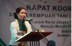 Hadiri Rakorda Perempuan Tani HKTI Jatim, Begini Pesan Dian Novita Susanto - JPNN.com