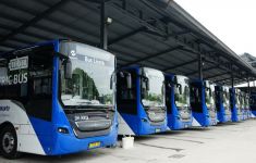 20 Unit Bus Listrik CKD Pertama dari VKTR & Karoseri Laksana Resmi Beroperasi, Layani Rute Ini - JPNN.com