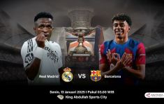 El Clasico Real Madrid vs Barcelona di Final Piala Super Spanyol, Martinez Sangat Bersemangat - JPNN.com