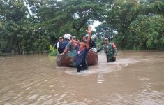 6 Kecamatan di Sragen Dilanda Banjir Imbas Hujan Deras - JPNN.com