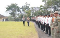 AKBP Angga & Anak Buahnya Gelar Patroli Skala Besar Jelang Pelantikan Bupati Kuansing - JPNN.com