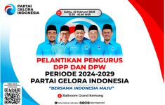 Besok, Partai Gelora Gelar Pelantikan Pengurus DPP dan DPW Periode 2024-2029 - JPNN.com