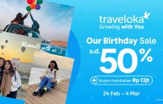 Rayakan Lebih dari Satu Dekade Inovasi, Traveloka Hadirkan Birthday Sale - JPNN.com