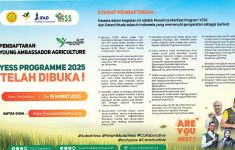 BPPSDMP Kementan Buka Pendaftaran Young Ambassador Agriculture 2025 - JPNN.com