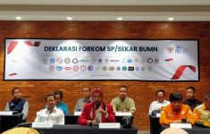 Kawal Program Asta Cita, SP-Sekar BUMN Deklarasi Forkom - JPNN.com