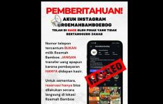 Akun IG Dibajak & Digunakan untuk Menipu Pelanggan Bukber, Roemah Bamboe Lapor Polisi - JPNN.com