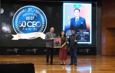 Dirut Jasaraharja Putera Raih Penghargaan Indonesia Best 50 CEO Awards 2025 - JPNN.com