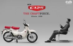 Honda Super C125 The Craftpiece Tampil Memesona dengan Gaya 50an - JPNN.com