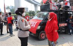 Polisi Gelar Pengamanan Humanis di May Day Pelabuhan Tanjung Priok - JPNN.com