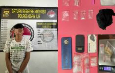 Edarkan Sabu-Sabu, KZ Ditangkap Satresnarkoba Polres Ogan Ilir - JPNN.com