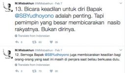Tweeps, Simak Nih Doa Mas Misbakhun untuk Pak SBY - JPNN.com
