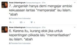 Anas Tuding SBY Memperalat Islam demi Ambisi Kekuasaan - JPNN.com