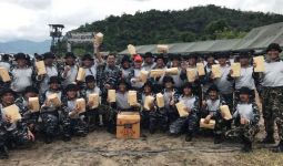 Peleton 10 Juarai Ketangkasan AKS TNI AL - JPNN.com