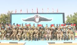 Jenderal Pakistan Kunjungi Markas Pasukan Garuda di Sudan - JPNN.com