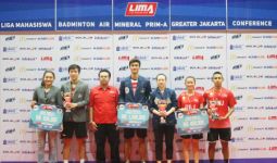 Usakti Borong Gelar Perorangan LIMA Badminton GJC - JPNN.com