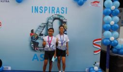 Lari Tanpa Alas Kaki, Siswi SMP Menangi Astra Fun Run Balikpapan - JPNN.com