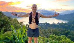 Pria Australia Lari Keliling Bali Untuk Membantu Warga Lokal yang Kesulitan - JPNN.com