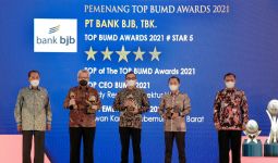 Bank BJB Raih 4 Penghargaan di Ajang Top BUMD Awards 2021 - JPNN.com