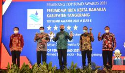 Perumdam Tangerang Terima BUMD Award, Bupati Zaki: Alhamdulillah - JPNN.com