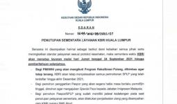 KBRI Kuala Lumpur Tutup tanpa Batas Waktu, WNI Jangan Panik - JPNN.com