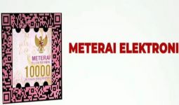 Begini Penampakan Meterai Elektronik yang Diluncurkan Menteri Keuangan - JPNN.com