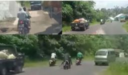 Aksi Kawanan Begal Motor Terekam Siaran Langsung Pengendara Mobil, Ngeri, Lihat - JPNN.com