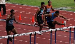 PON Papua: Seorang Paspamres Pecahkan Rekor Nomor Lari Gawang 110 Meter - JPNN.com