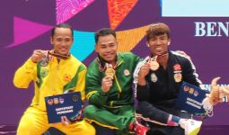Lifter Olimpiade Berjaya di Cabor Angkat Besi PON XX Papua - JPNN.com