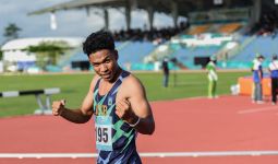 Menang Mudah, Lalu Muhammad Zohri Raih Medali Emas PON XX Papua - JPNN.com
